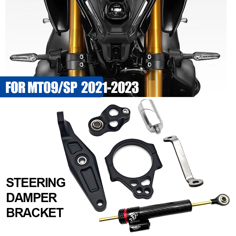 Motorcycle Gear Airbag - Steering Damper Bracket For YAMAHA MT09