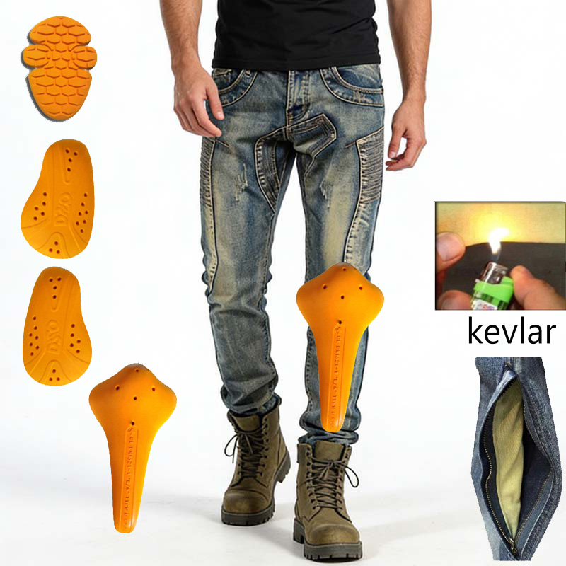 Motorcycle Gear Urban - knee Kevlar Motorcycle Jeans for Men