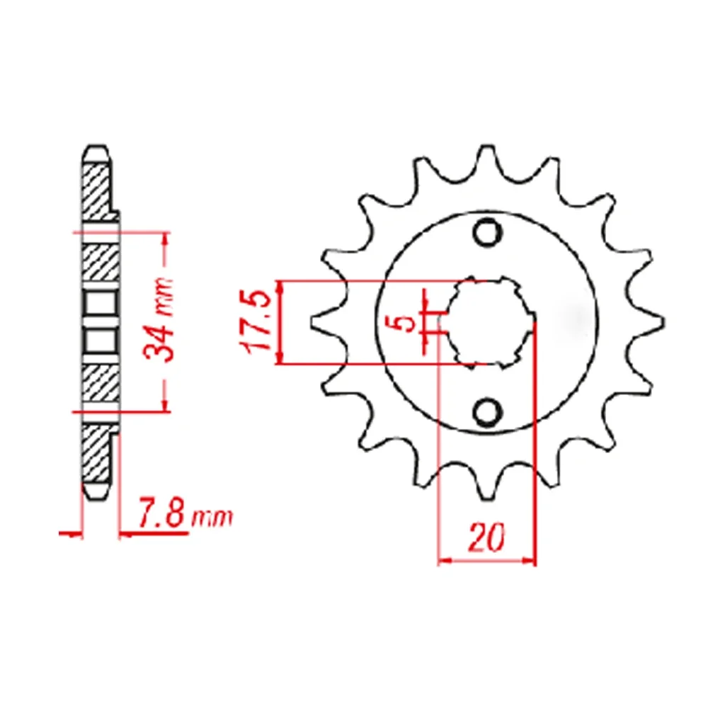 520 13T Front Sprocket Gear St - Motorcycle Gear Europe 리뷰 및 가격